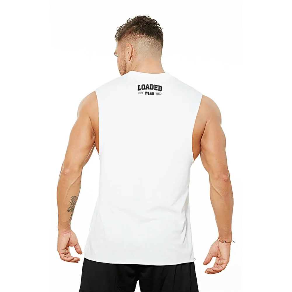 Shut The Fuck Up SL Tee - White