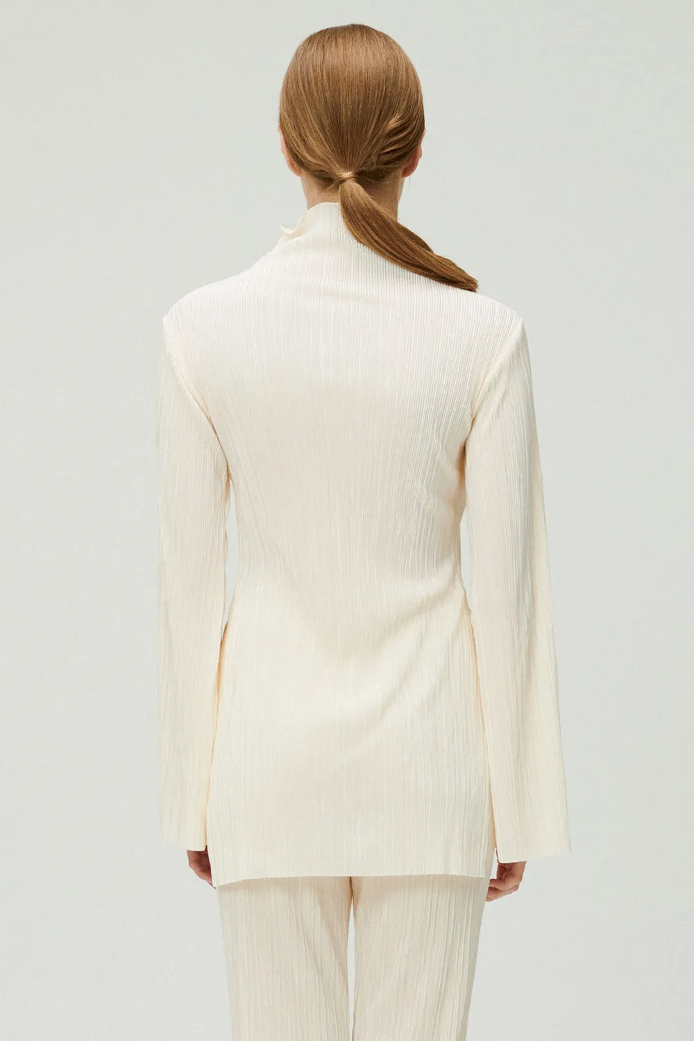 Sia Plisse Tunic Top and Pants Set