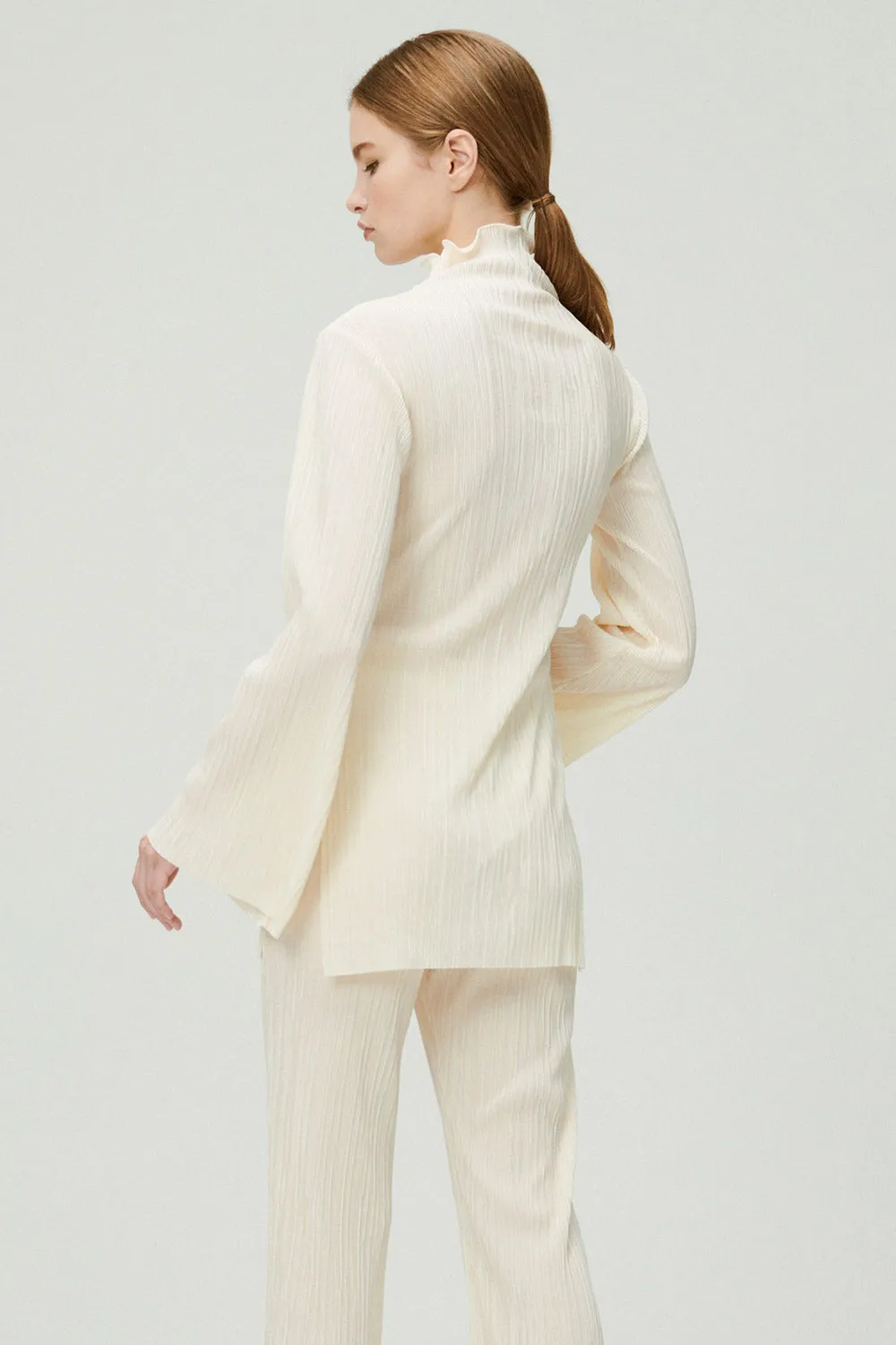 Sia Plisse Tunic Top and Pants Set