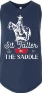 Sit Taller Girl's Western Tank Top