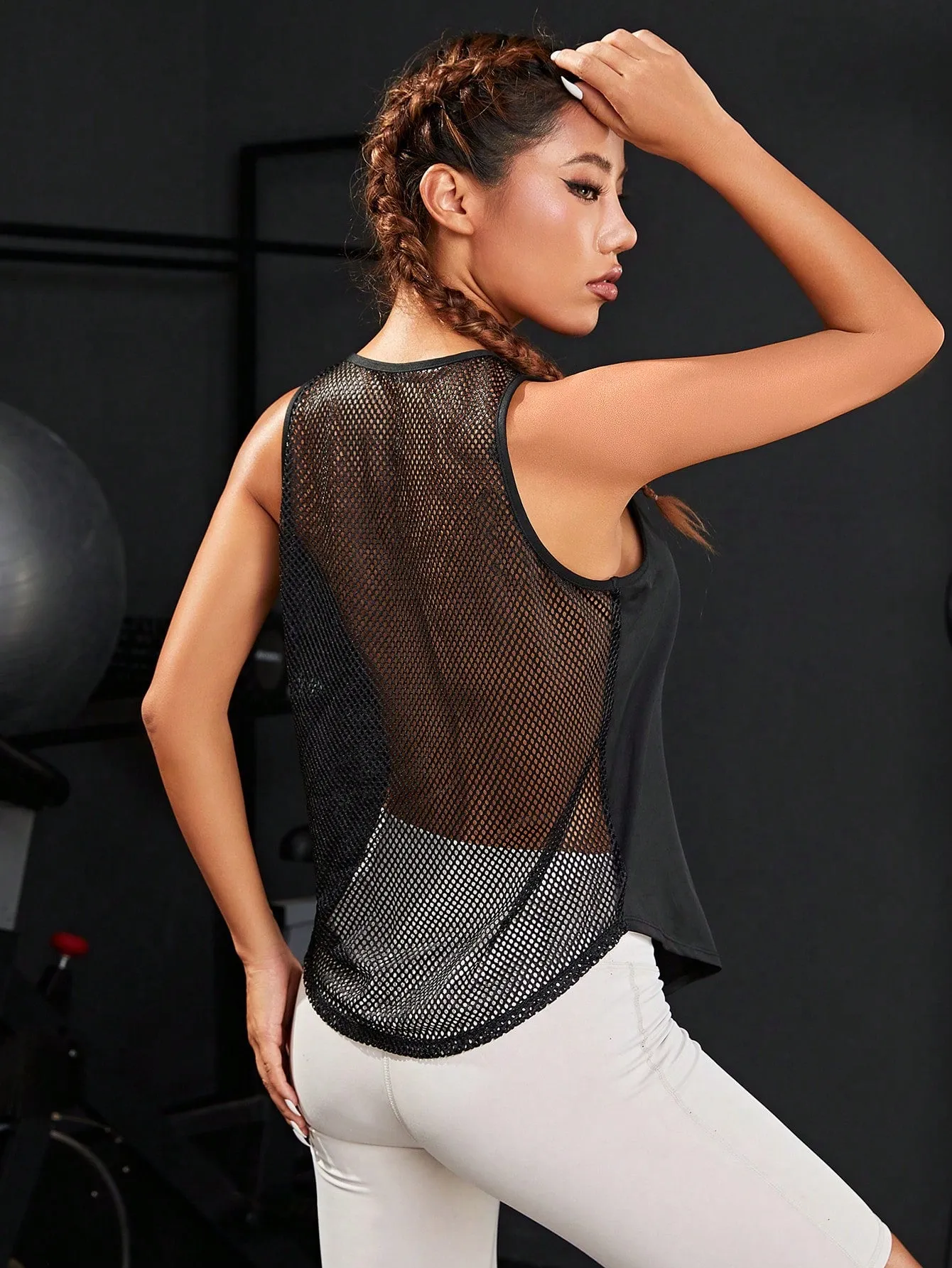 Slogan Graphic Sports Tank Top