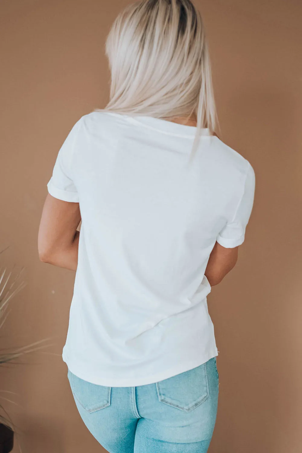 Slogan Letter Print Crew Neck Graphic T Shirt