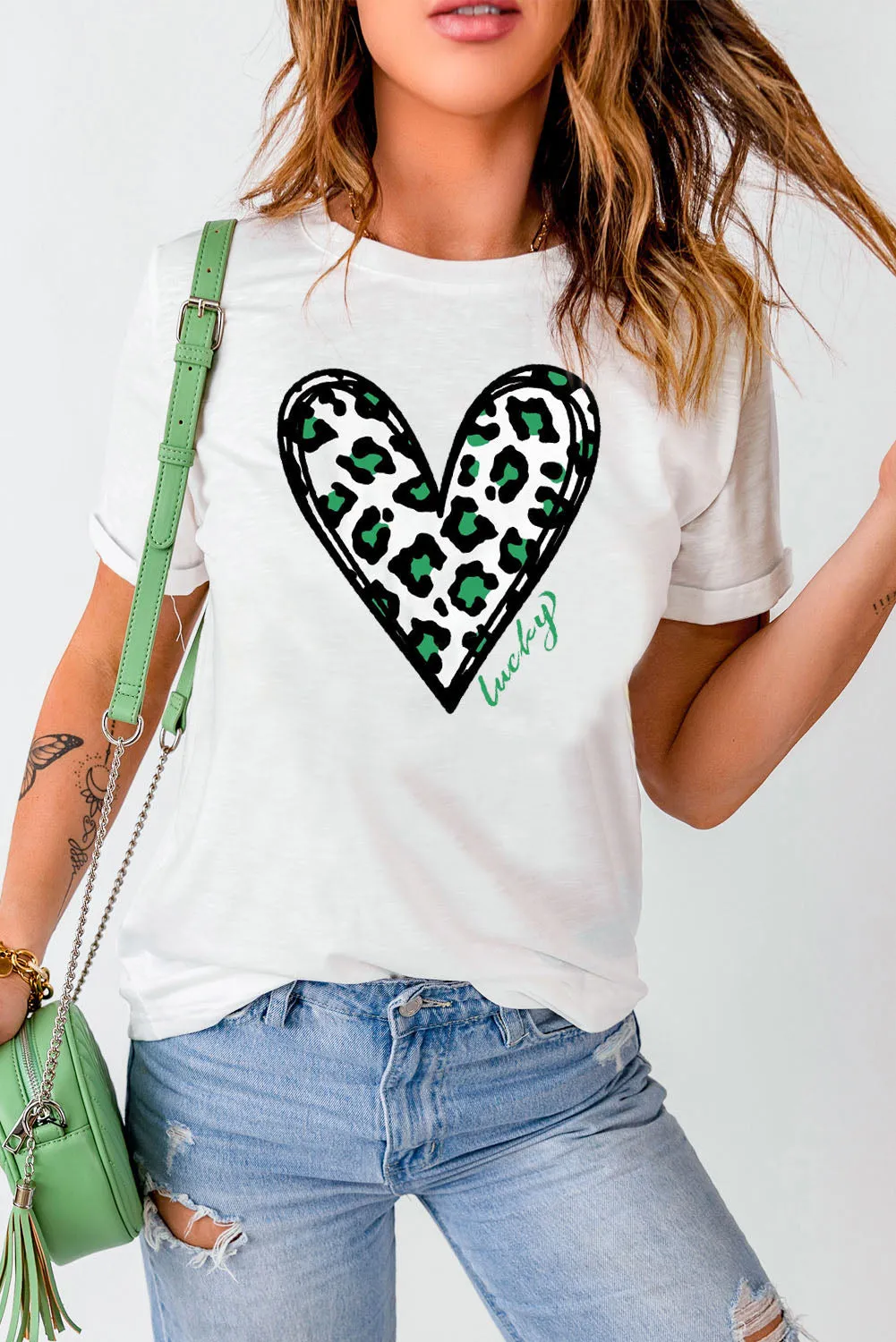 Slogan Letter Print Crew Neck Graphic T Shirt