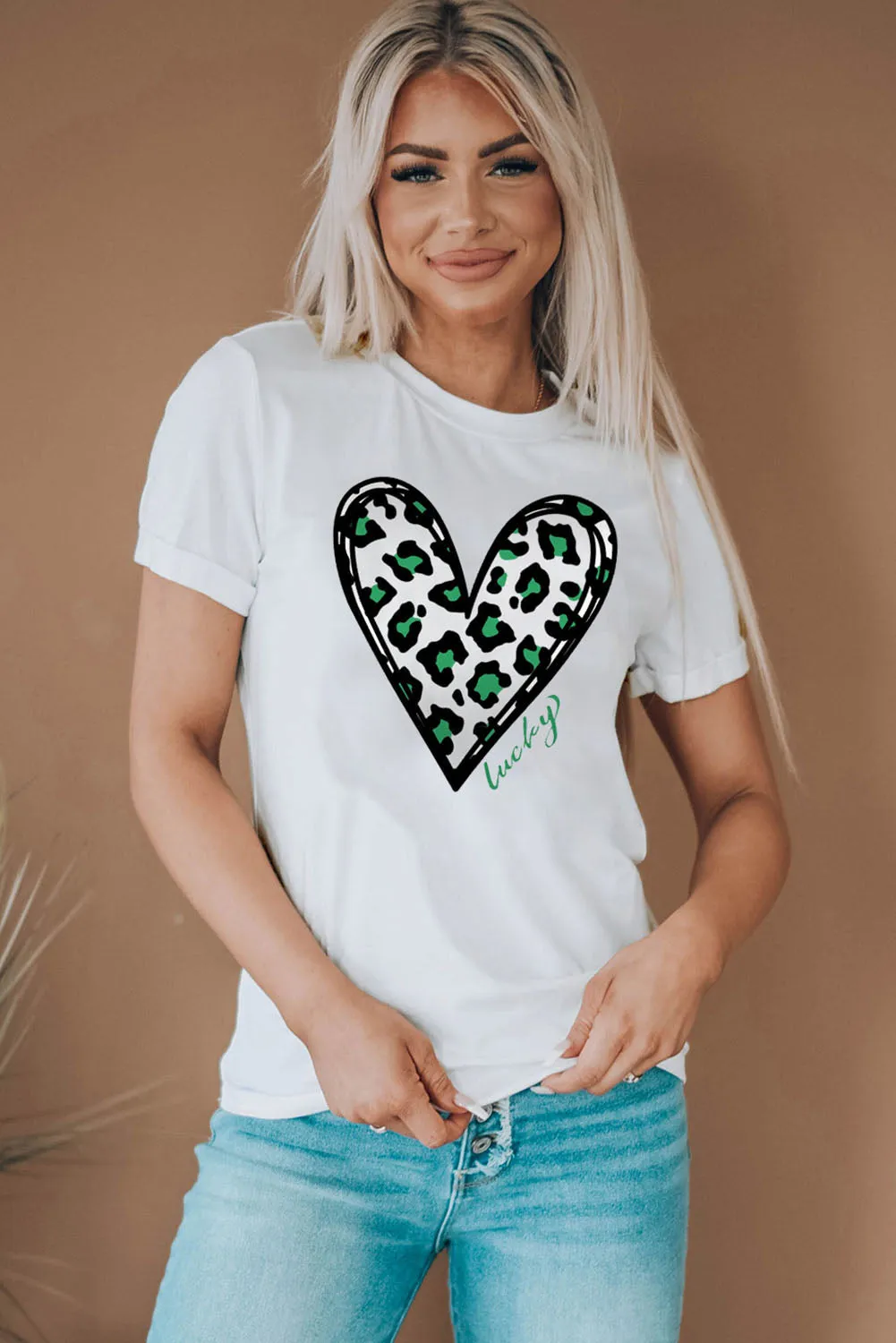 Slogan Letter Print Crew Neck Graphic T Shirt