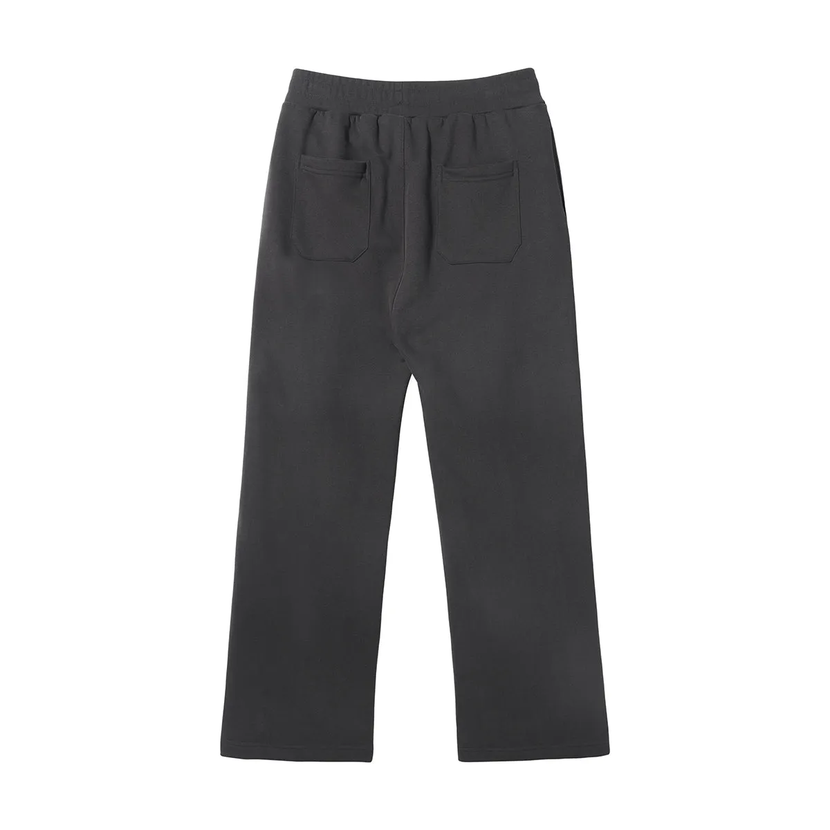 Solid Color Front Seam Baggy Jogger