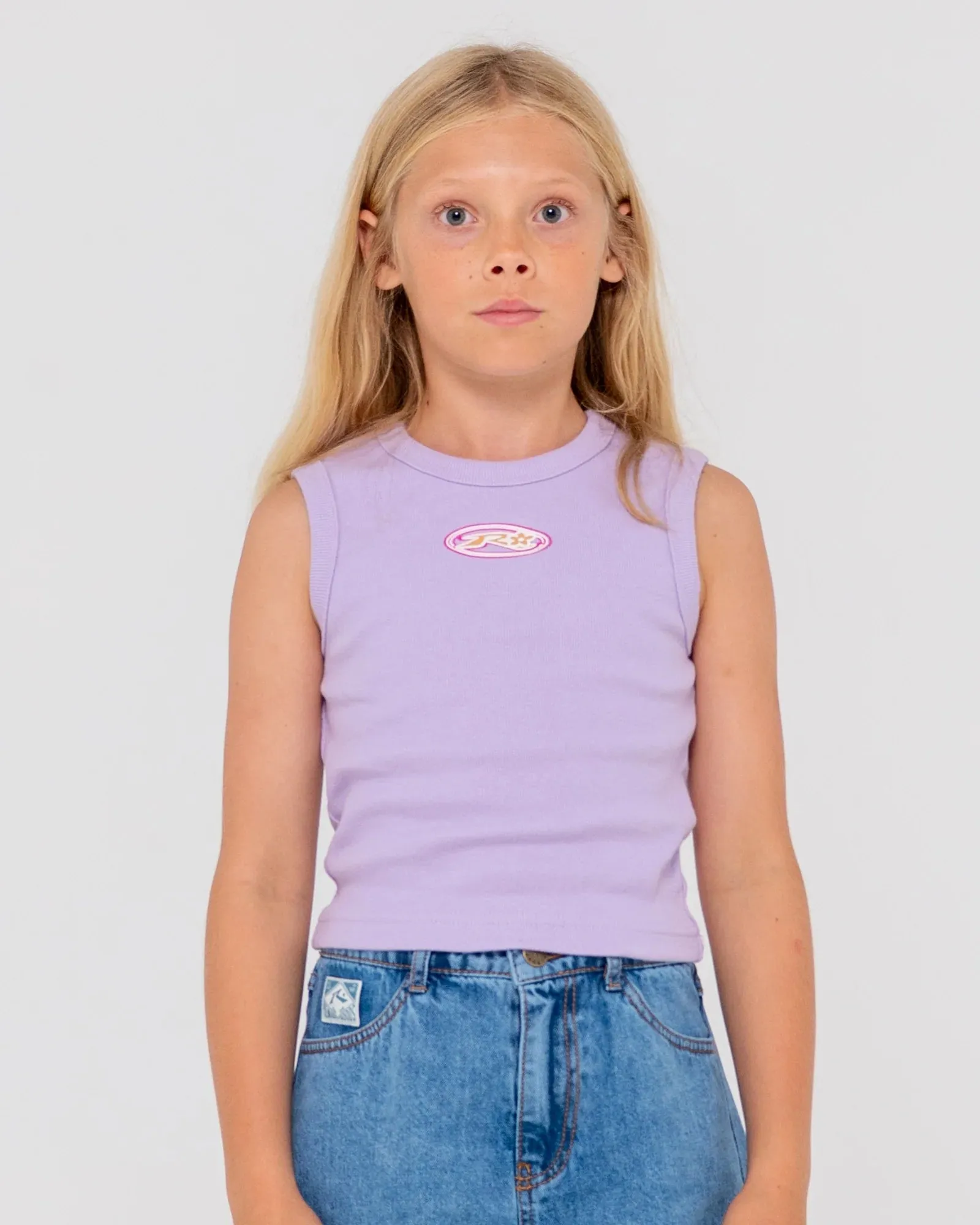 Starry Eyed Skimmer Tank Girls- Purple Nights