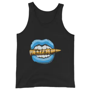 STFU Ice Blue Logo Unisex Tank Top