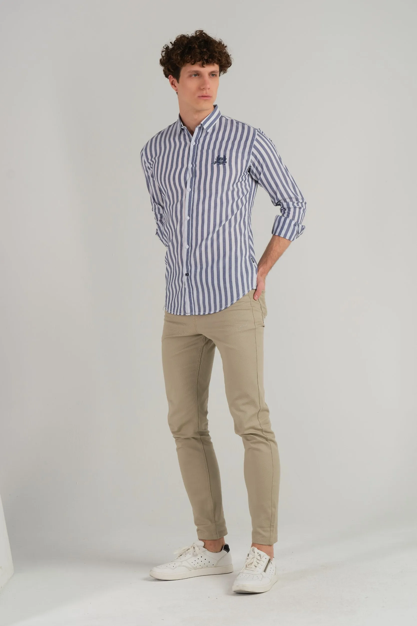 STRIPE SLIM FIT SHIRT