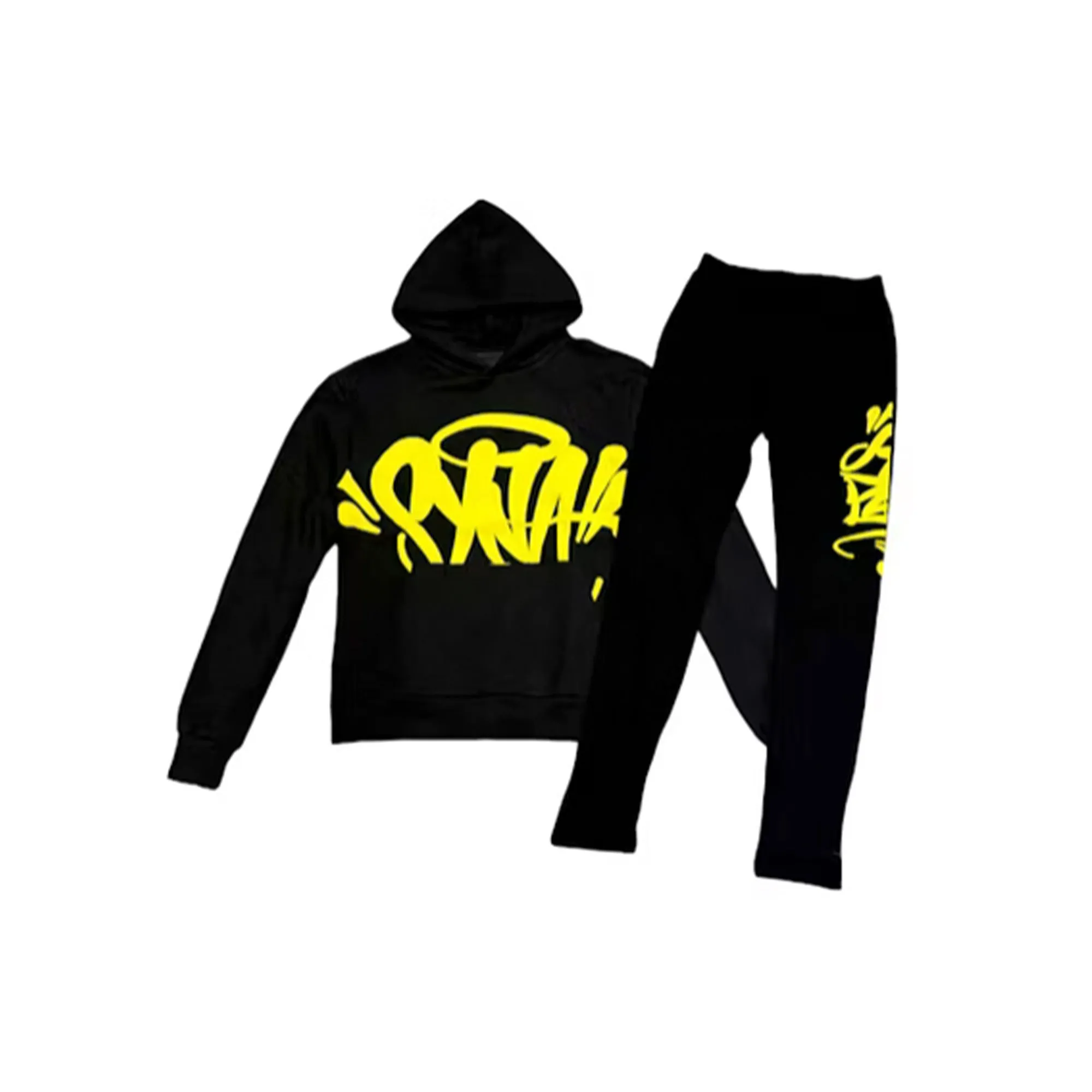 Syna World Team Tracksuit 'Black / Yellow' (2024)