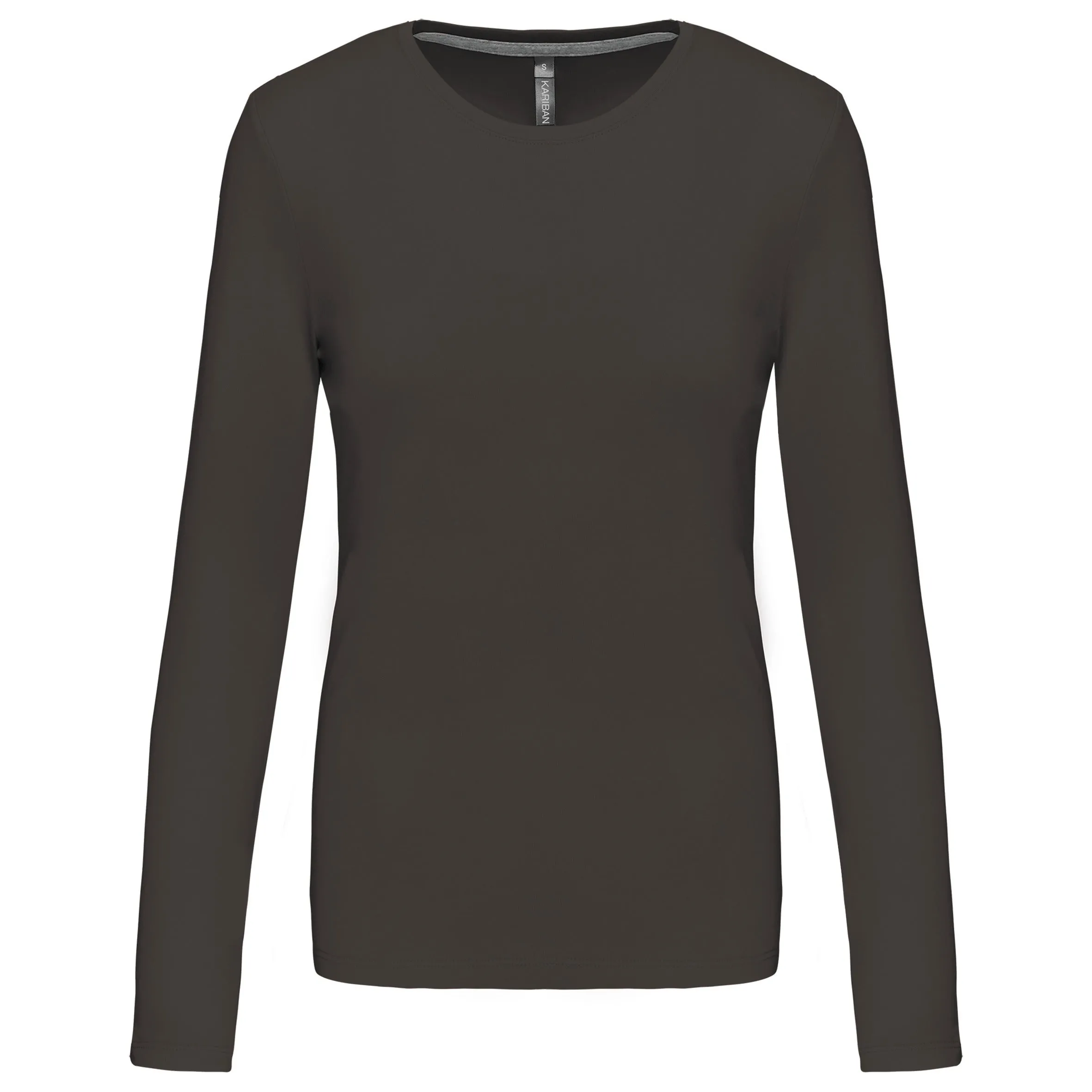 T-shirt Algodão Lavado m. comprida de senhora (1/2)