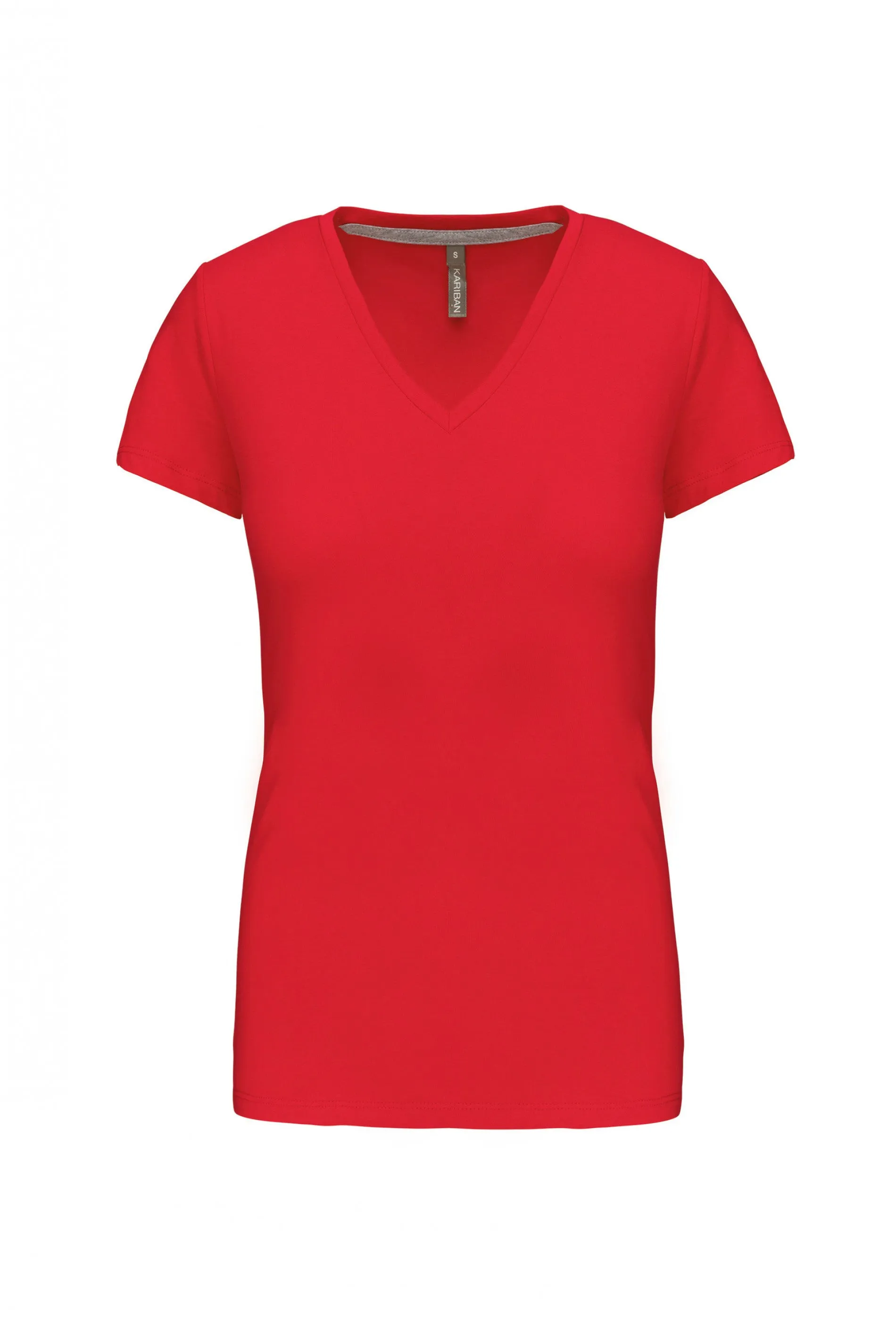 T-Shirt de Senhora Manga Curta Decote em V Atenas (1/2)
