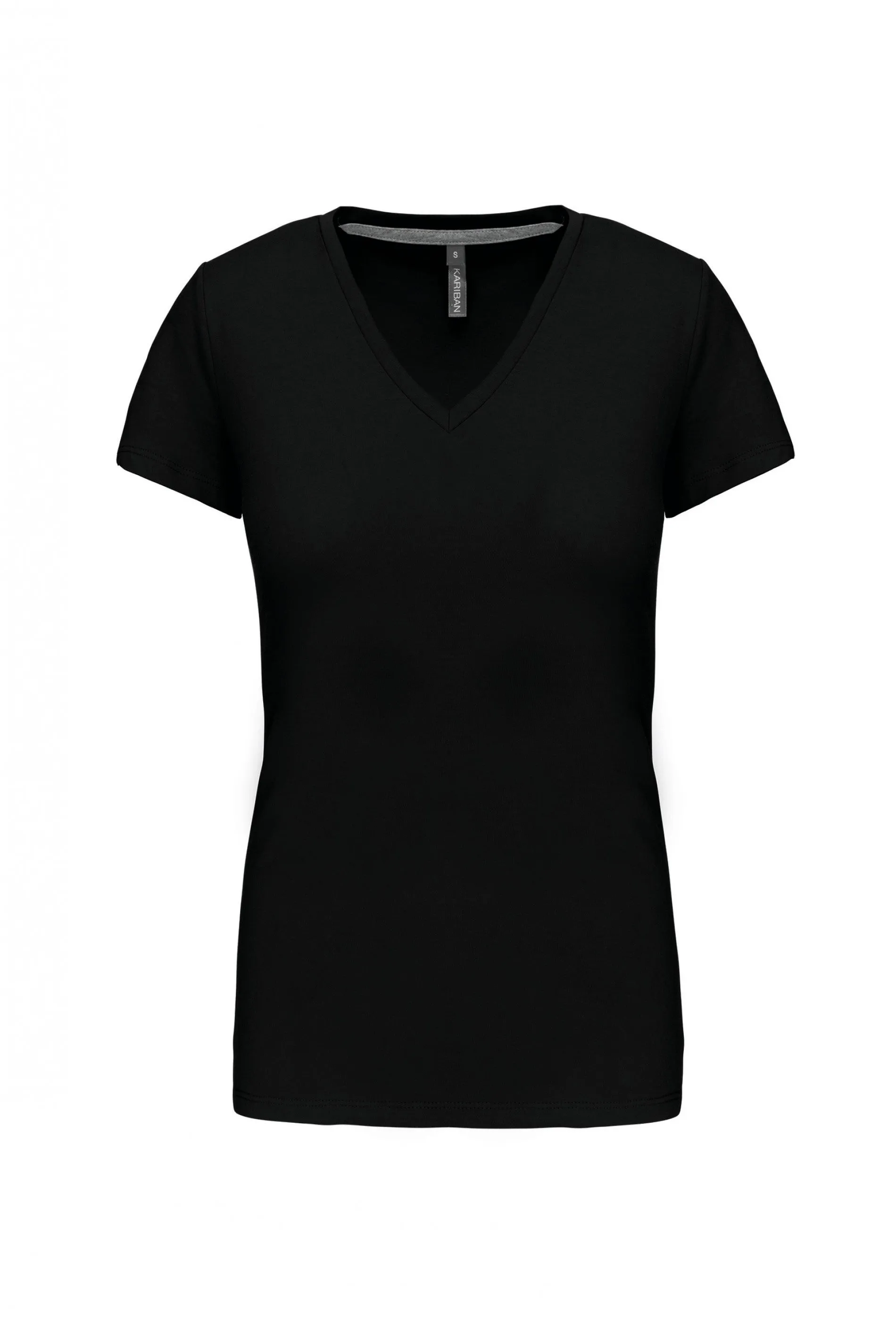 T-Shirt de Senhora Manga Curta Decote em V Atenas (1/2)