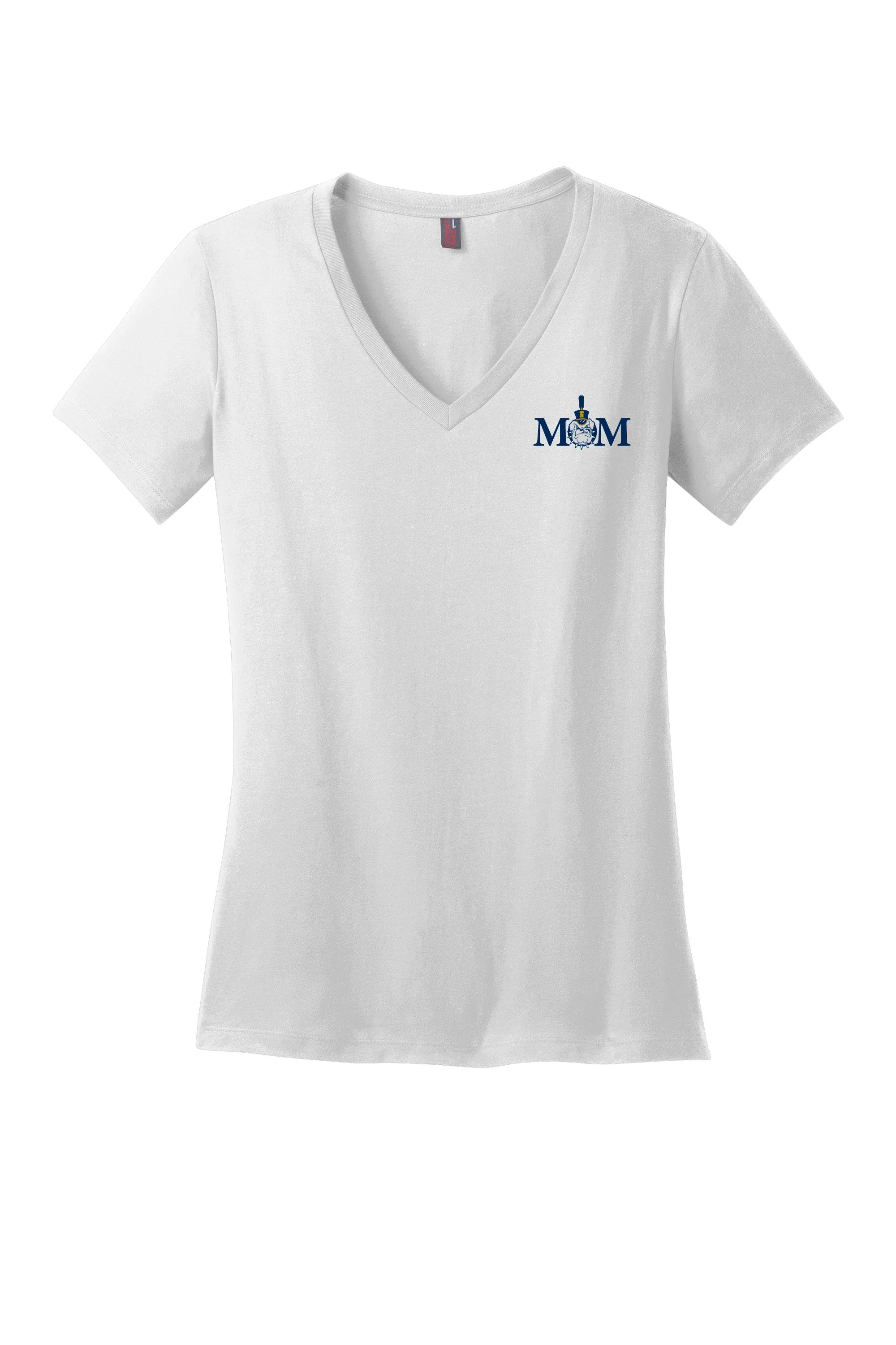 The Citadel, Mom & Spike  Women’s V-Neck Tee Shirt