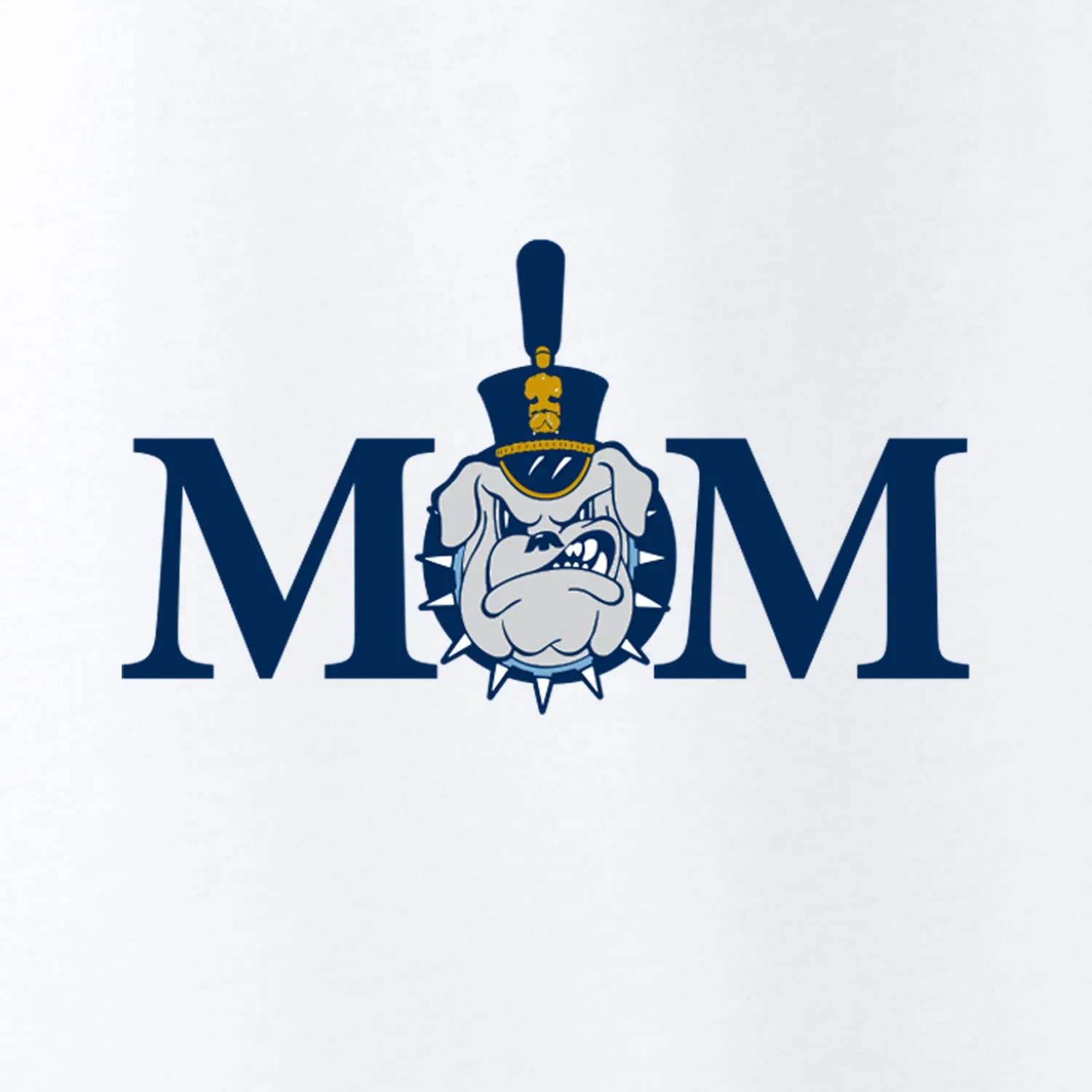 The Citadel, Mom & Spike  Women’s V-Neck Tee Shirt