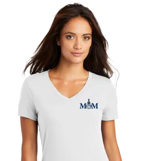 The Citadel, Mom & Spike  Women’s V-Neck Tee Shirt