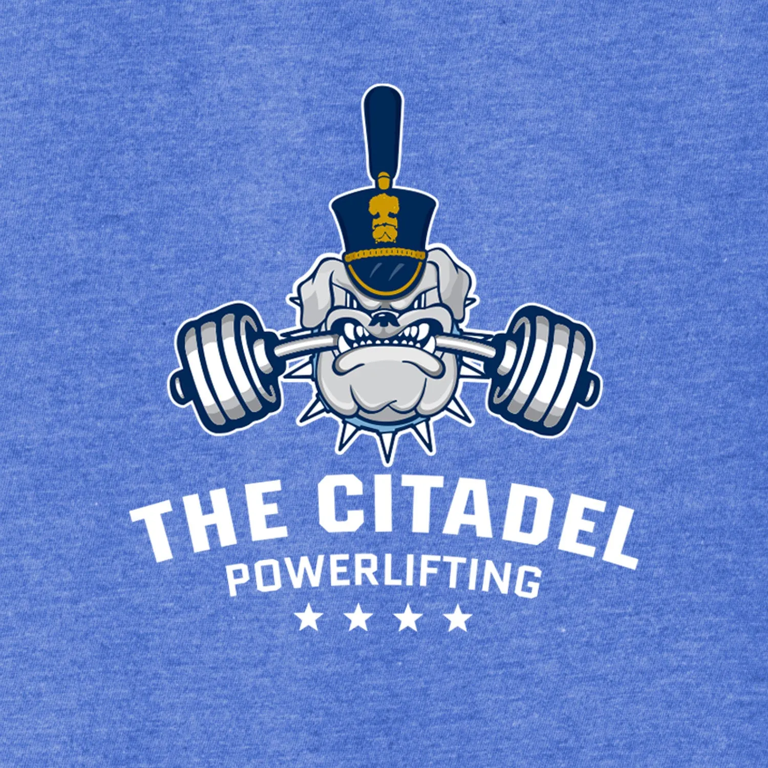 The Citadel, Spike full Color, Powerlifting, District ® V.I.T. ™ Muscle Tank