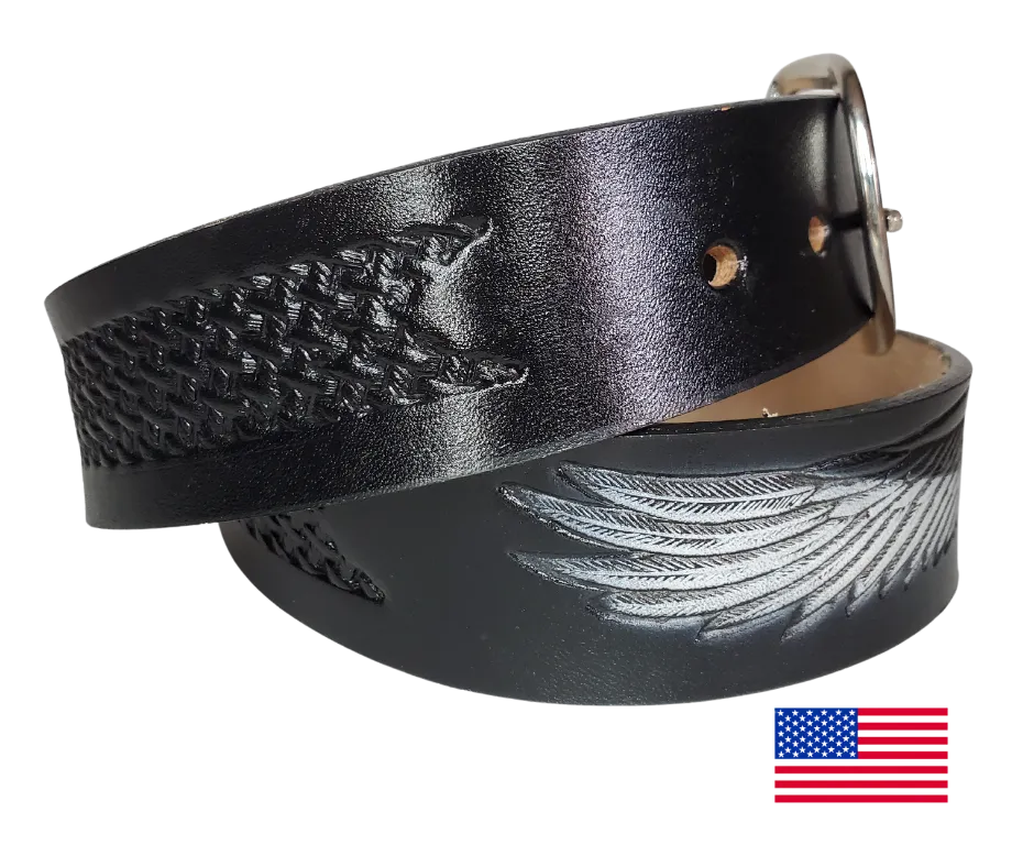 The Flying Eagle Leather Belt -1 left!