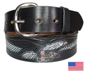 The Flying Eagle Leather Belt -1 left!