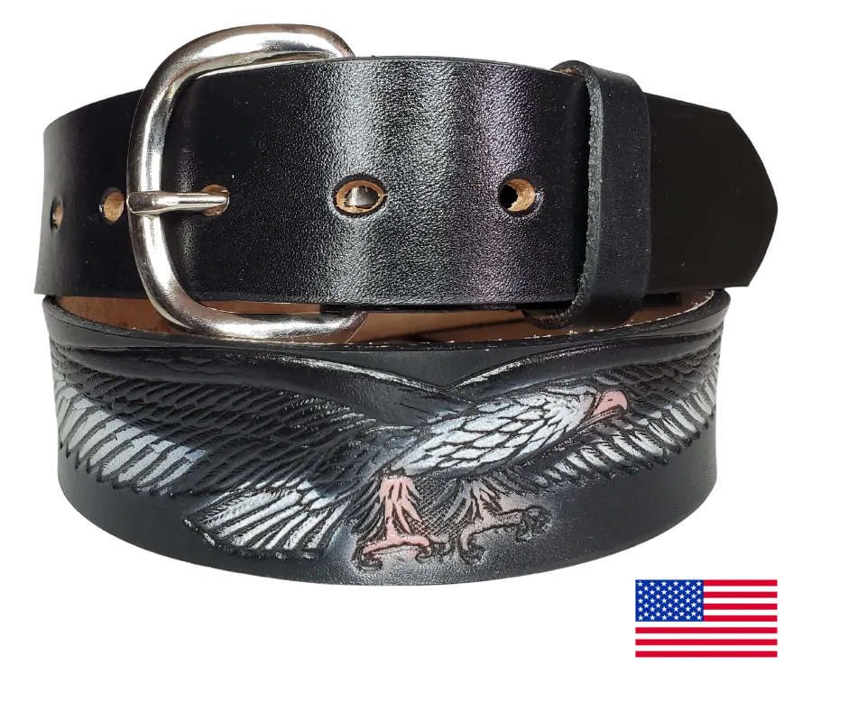 The Flying Eagle Leather Belt -1 left!
