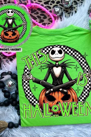 This is Halloween Nightmare Before Christmas Graphic T-shirt