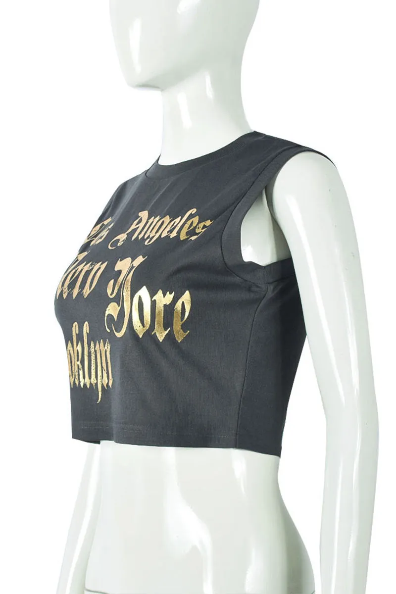 TL0080 Graphic Tank Top