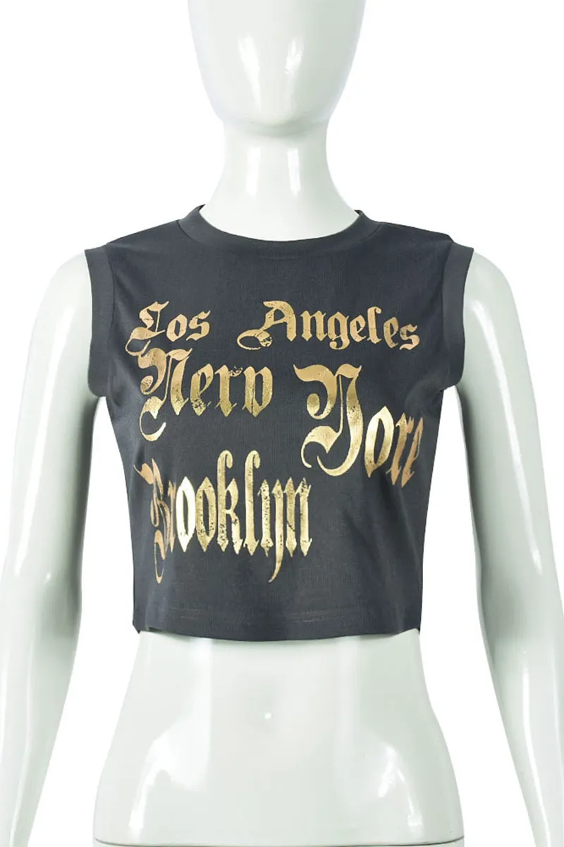 TL0080 Graphic Tank Top
