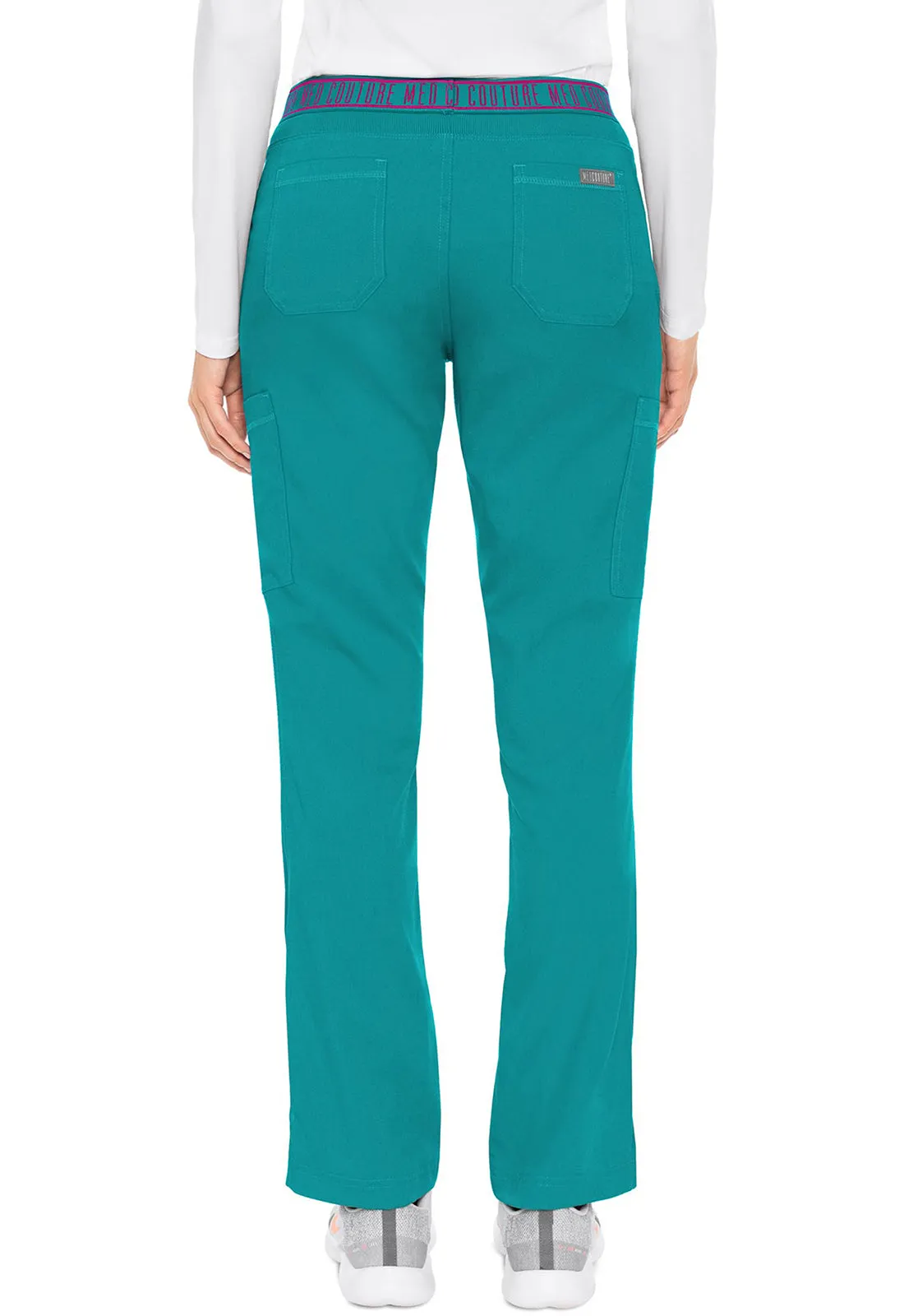 Touch MC7739 Yoga 2 Cargo Pocket Pants Teal