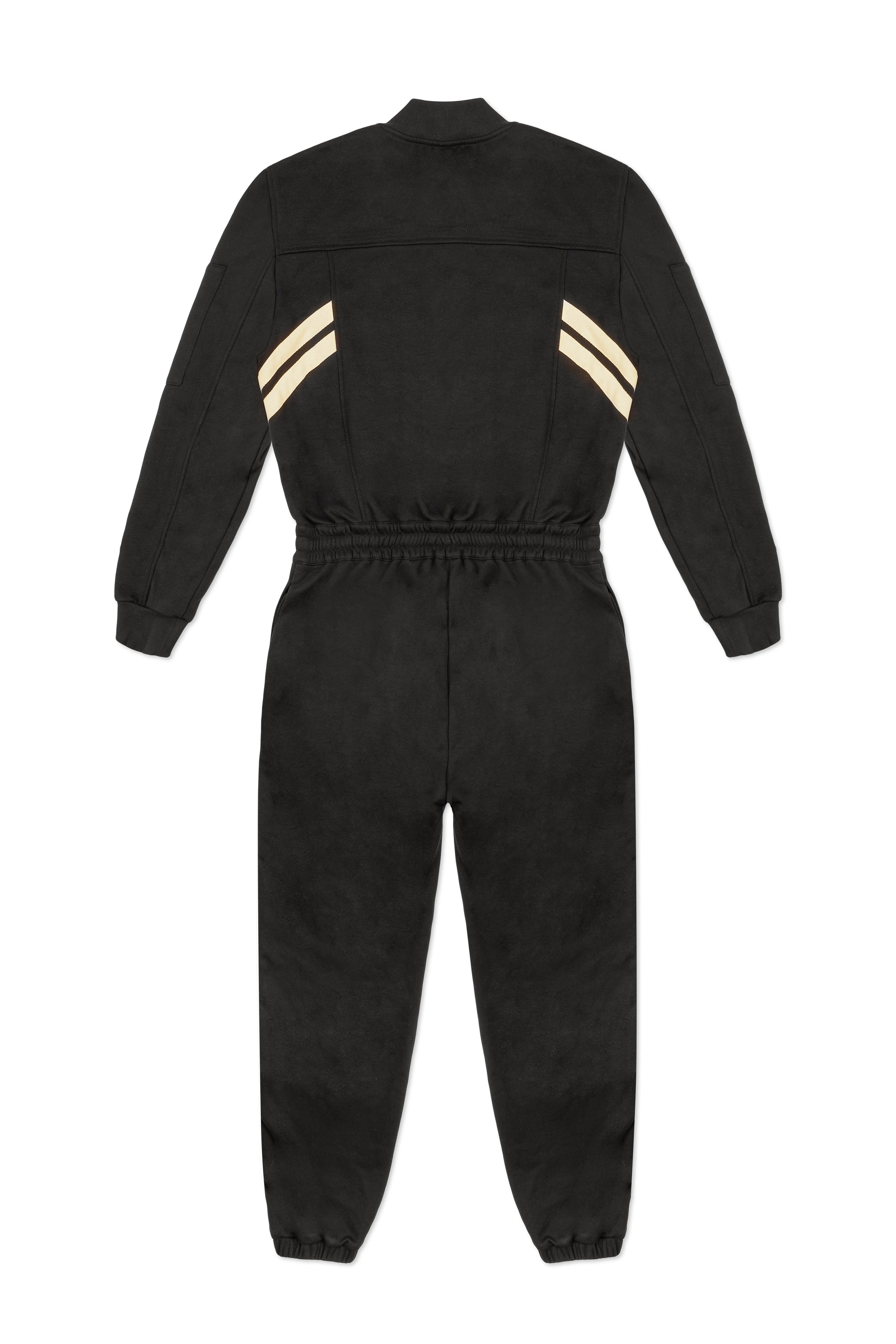 TRACK JUMPSUIT IN BLACK