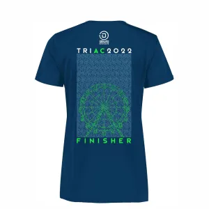 TRI AC Womens Tech V-Neck Tee - Navy - Names 2022