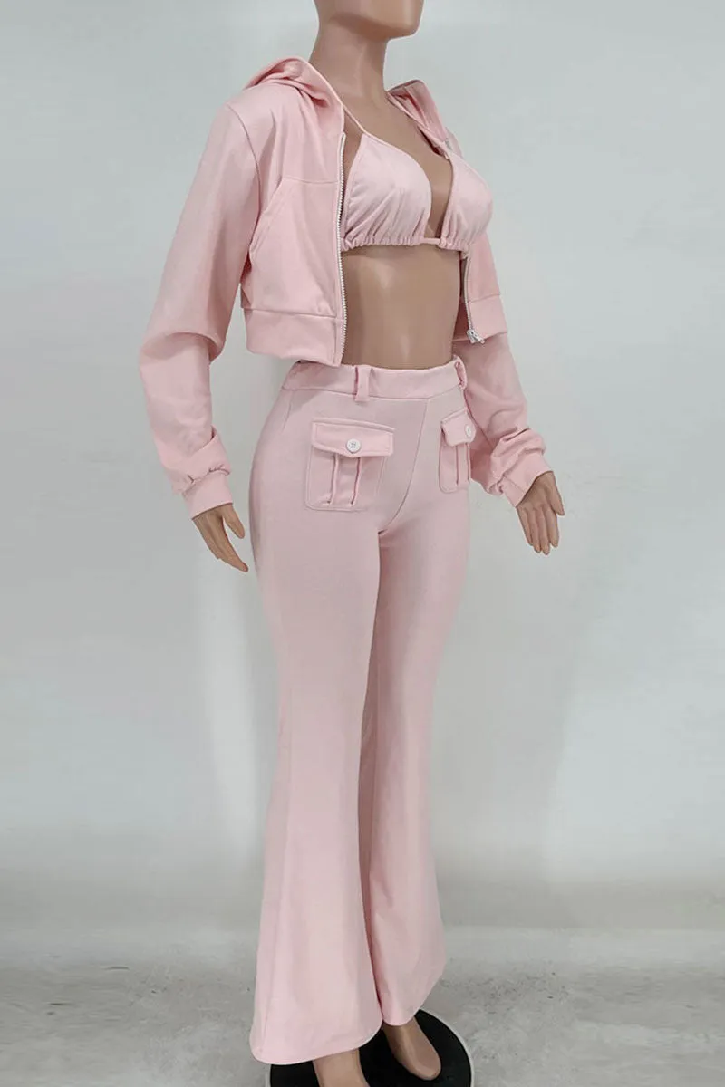 UH0193 3 Pieces Tracksuit Set
