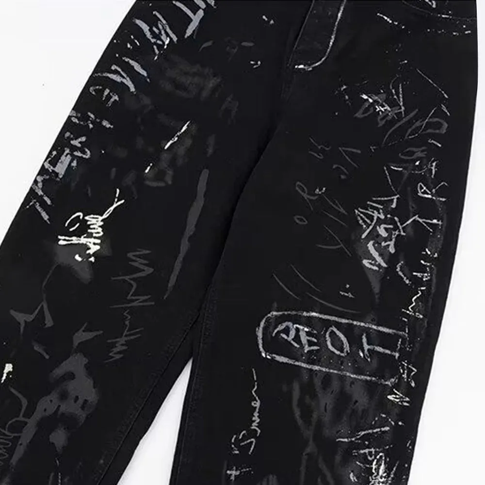 UrbanEdge StreetVibe Graffiti Jeans