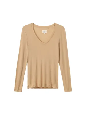 V Neck Long Sleeve