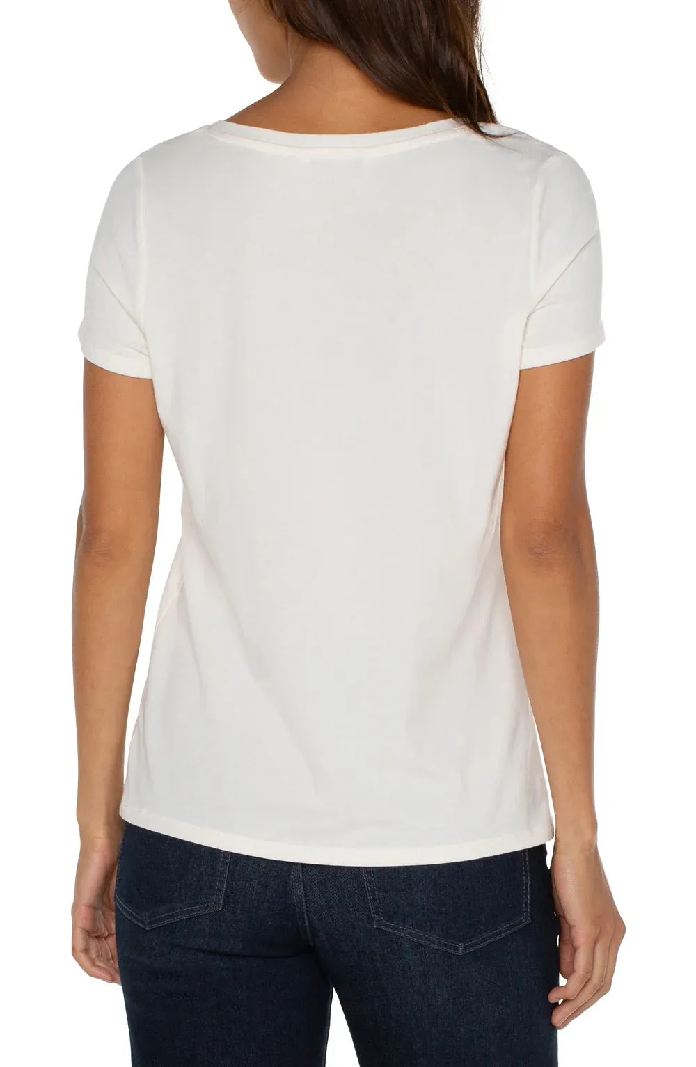 V-neck Slimfit Tee