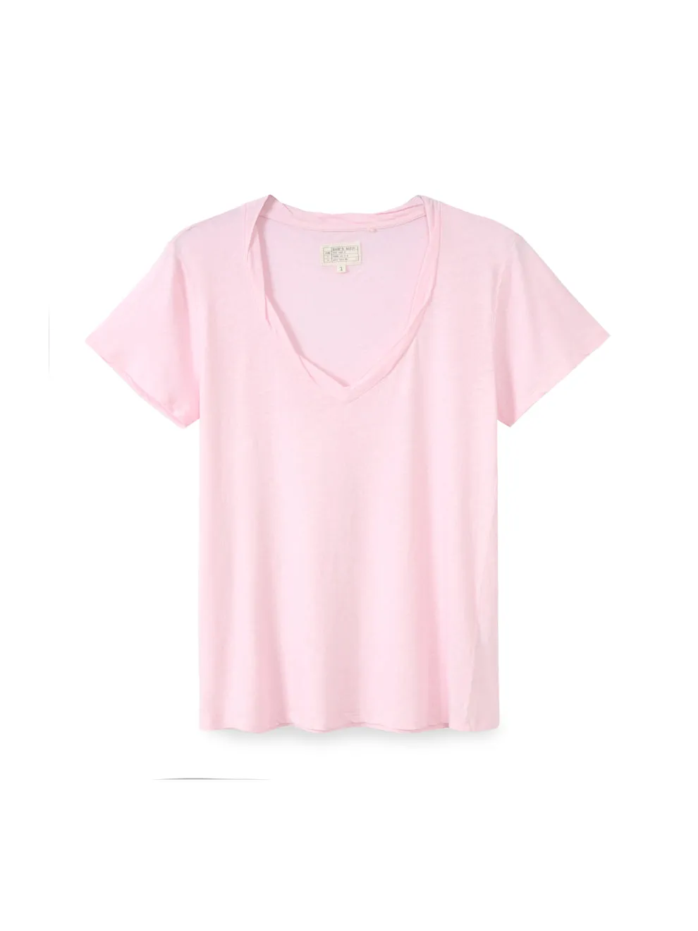 V-shirt cotton linen