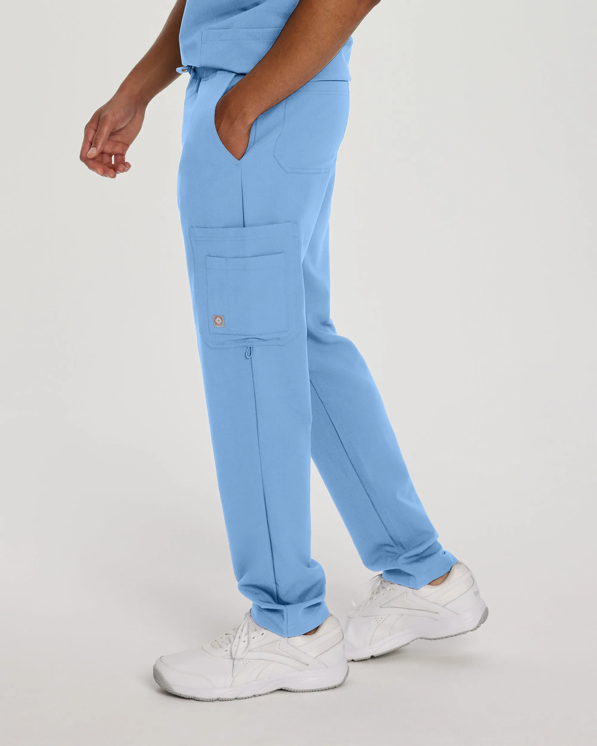 V-Tess 227 Men's Cargo Scrub Pants Ceil Blue