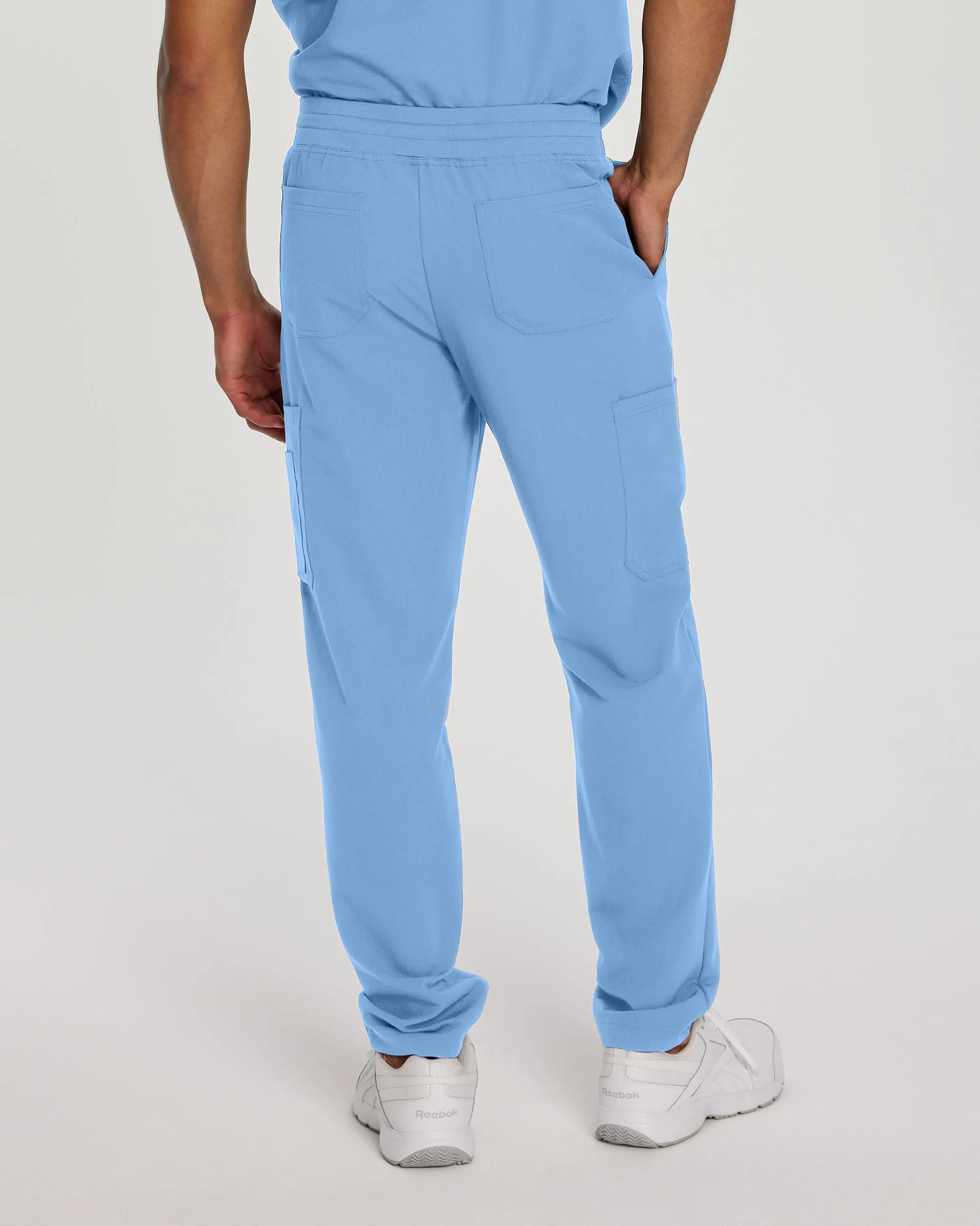 V-Tess 227 Men's Cargo Scrub Pants Ceil Blue