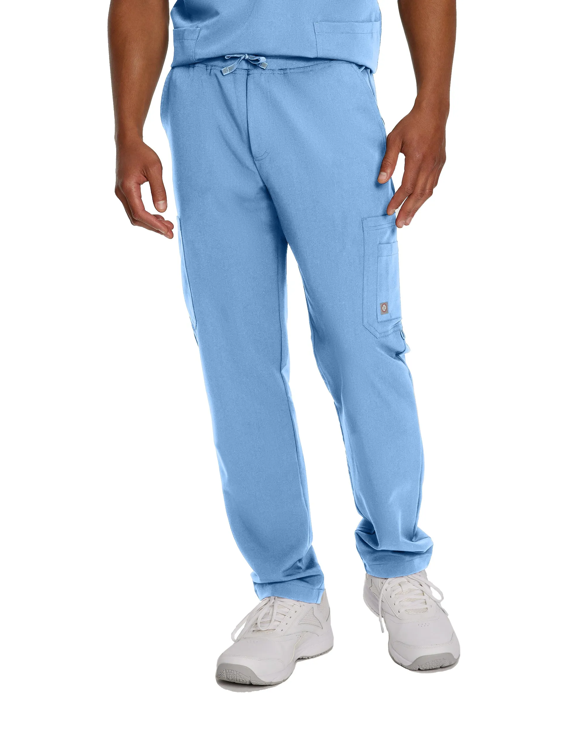 V-Tess 227 Men's Cargo Scrub Pants Ceil Blue