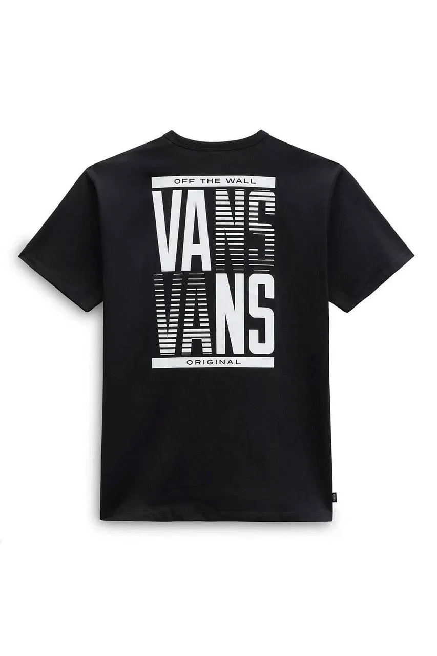 Vans Mens Off The Wall Stacked Typed Tee