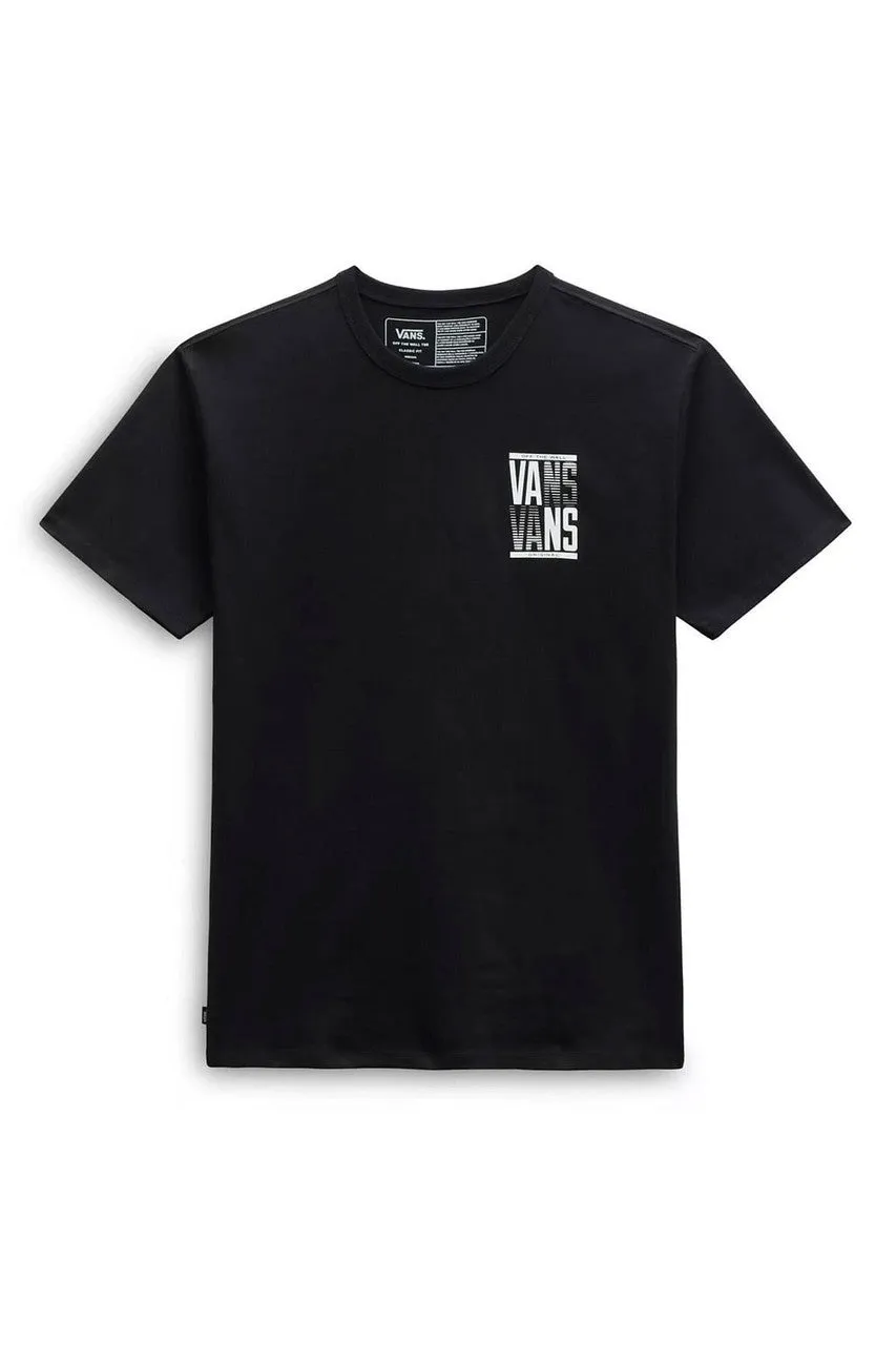 Vans Mens Off The Wall Stacked Typed Tee