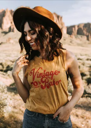 Vintage 70s Babe - Muscle Tank