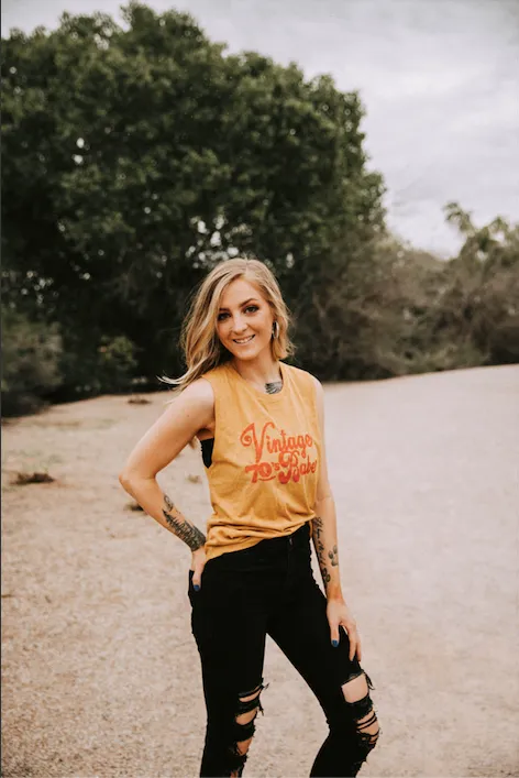Vintage 70s Babe - Muscle Tank