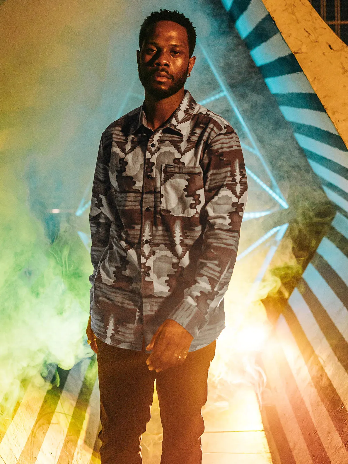 Volcom Mens Liberate L/S Flannel Shirt
