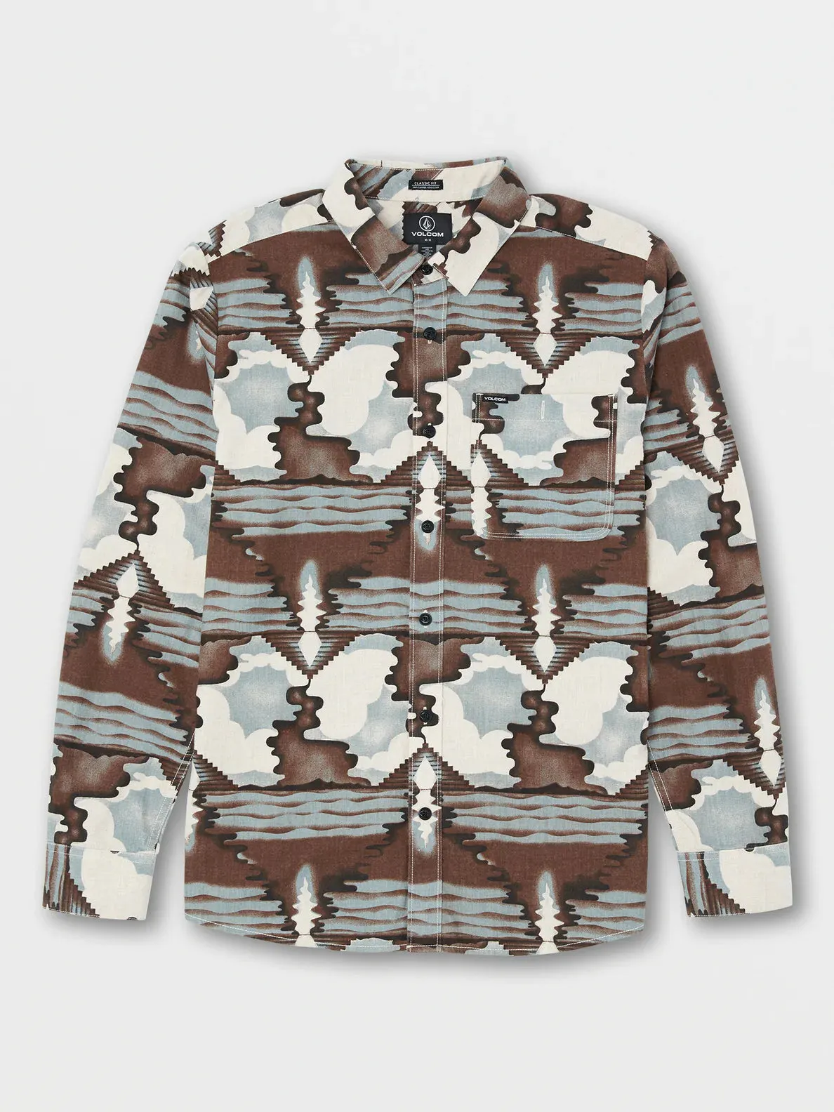 Volcom Mens Liberate L/S Flannel Shirt