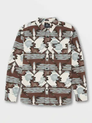Volcom Mens Liberate L/S Flannel Shirt