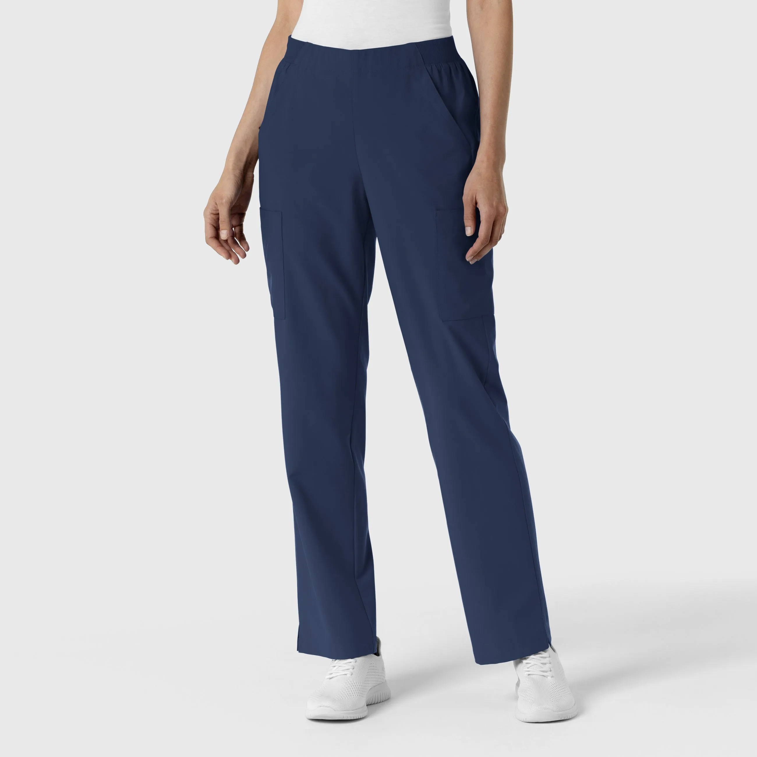 W123 5145 Cargo Utility Scrub Pants Navy