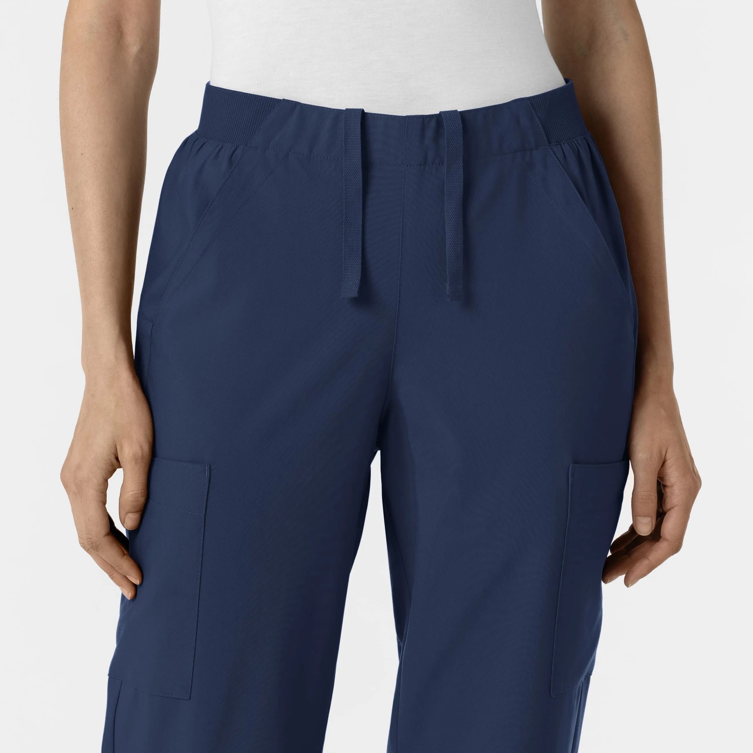 W123 5145 Cargo Utility Scrub Pants Navy