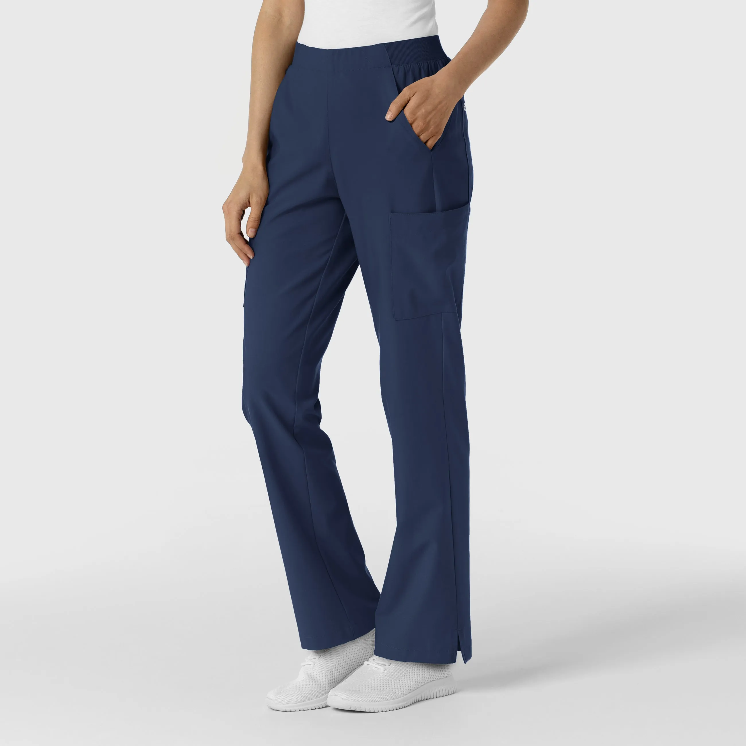 W123 5145 Cargo Utility Scrub Pants Navy