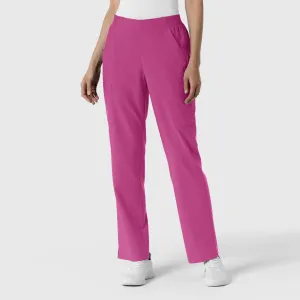 W123 5145 Cargo Utility Scrub Pants Raspberry