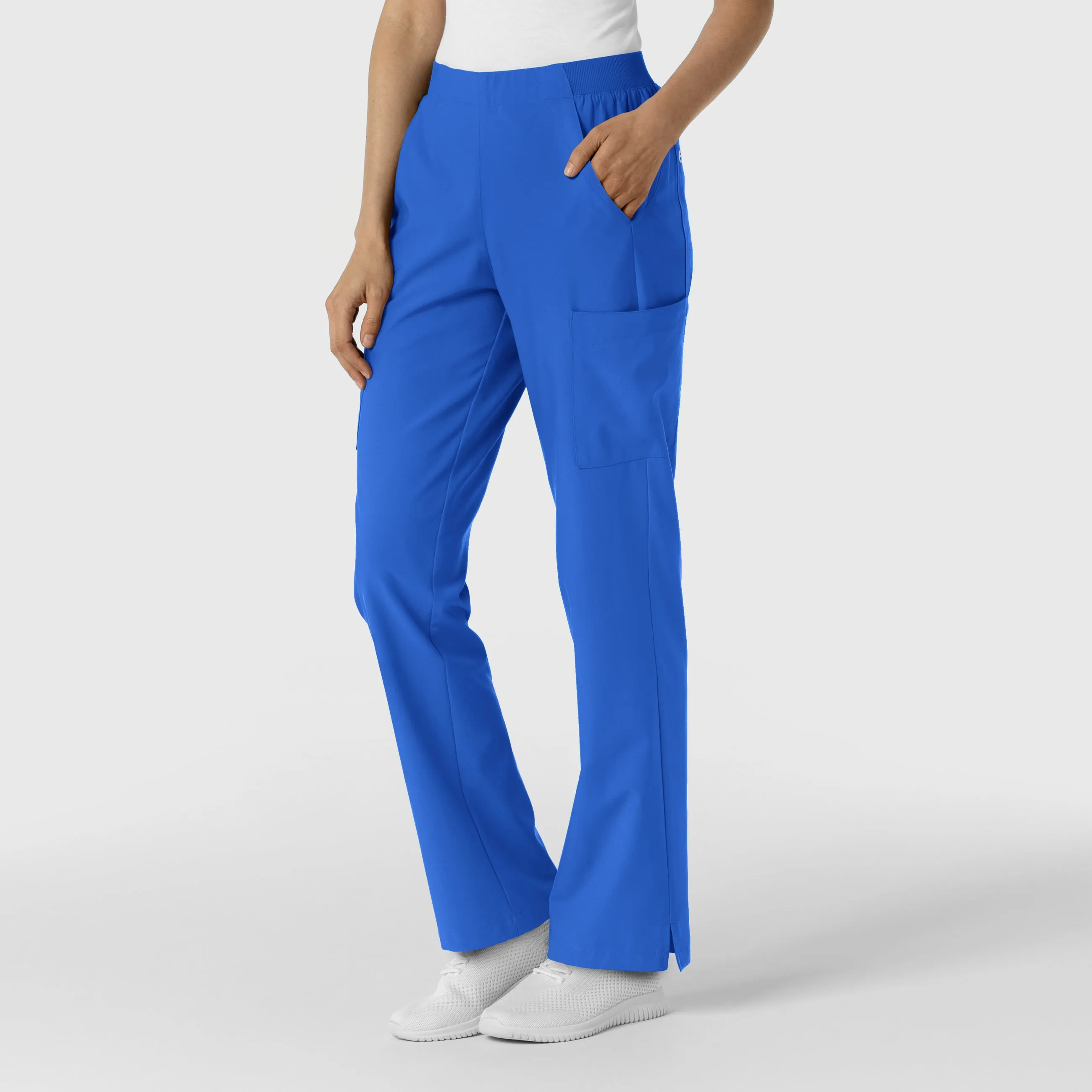 W123 5145 Cargo Utility Scrub Pants Royal