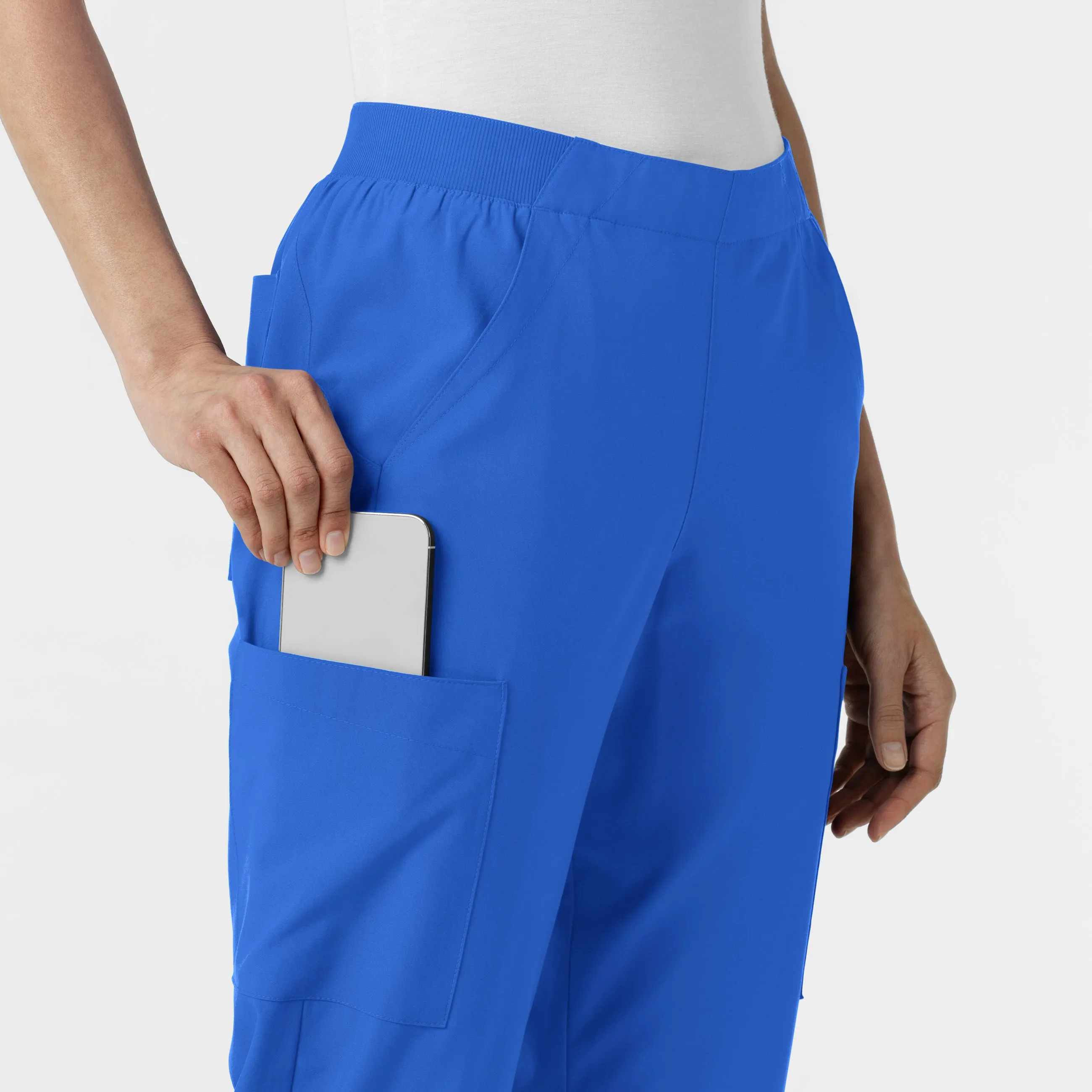 W123 5145 Cargo Utility Scrub Pants Royal